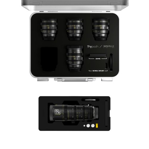 DZOFilm Catta Zoom / Thypoch Simera-C Bundle - 5 Lens, E-Mount