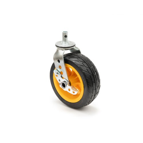 RocknRoller RCSTR8X3 Ground Glider Caster with Brake 8in