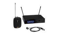 Shure SLX-D+ Digital Wireless Bodypack System w/WL185m Lavalier Microphone