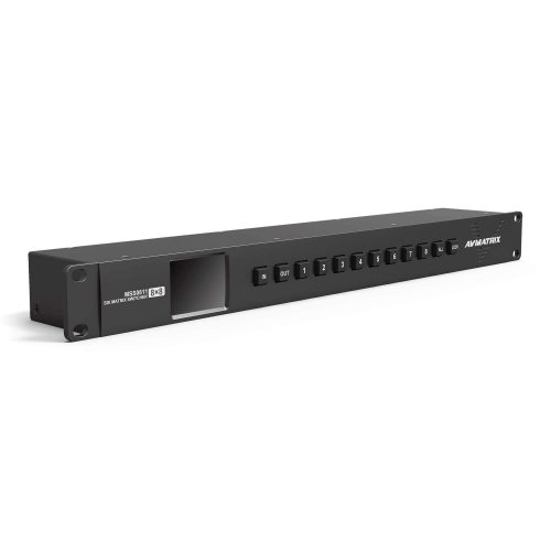 AVMatrix MSS0811 1RU 8×8 3G-SDI Matrix Switcher