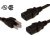 Dual IEC Power Cable 14AWG - 3 Foot