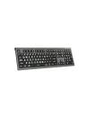 Logickeyboard Large Print White on Black ASTRA2 Backlit Keyboard - Mac