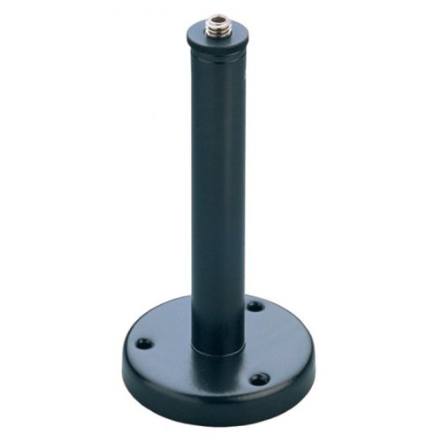 K&M 221-A Table Flange - Black
