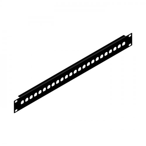AVShop 1U BNC Patch Panel (24-Port/Unloaded)