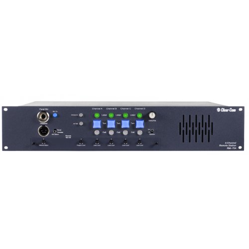 Clear-Com RM-704 4-Channel Headset/Speaker Station