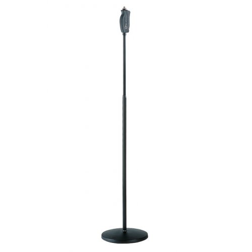 K&M 26085 One-Hand Mic Stand - Black