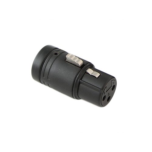 Cable Techniques Low-Profile Female 3-Pin XLR - Black