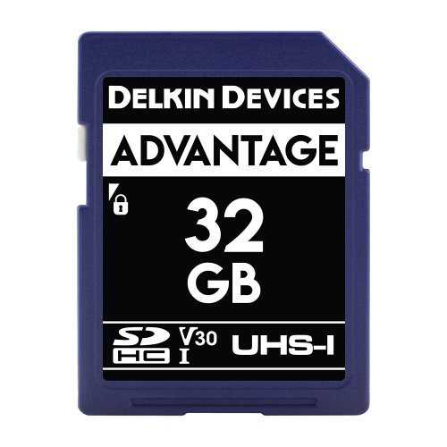 Delkin Devices Advantage UHS-I (U3/V30) SD Memory Card - 32GB