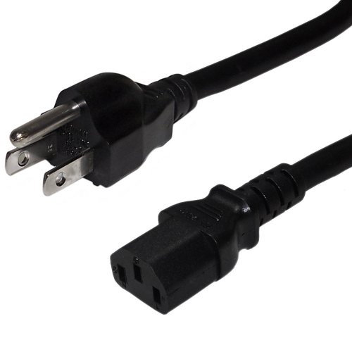IEC Power Cable 14AWG Shielded - 3 Foot