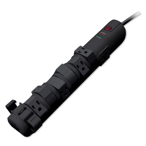 Blue Diamond 8 Outlet Surge Protector - 6ft Cord (Black)