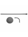 Gravity MS 23 XLR B Microphone Stand with XLR Connector + Gooseneck
