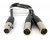 Lectrosonics MCTA6TA5M2 Dual TA5M to TA6FLX Mic/Line Level Adapter Cable