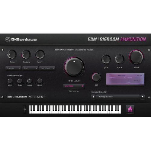 G-Sonique EDM-BIGROOM Ammunition Premium Mainstage Banks & Instruments Plug-In