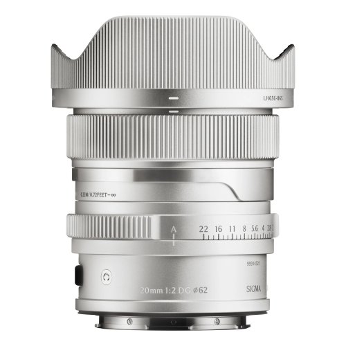 Sigma Contemporary 20mm F2 DG Lens - L-Mount (Silver)
