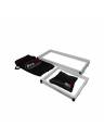 ProX XF-TTFW Table Top DJ Facade - 6 Foot / White Frame