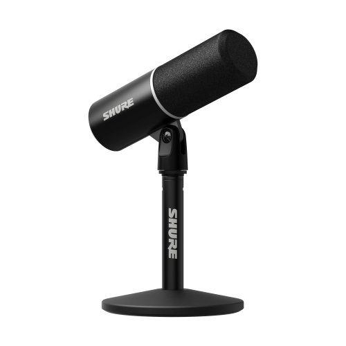 Shure MV6 Gen 2 Cardioid Dynamic USB Gaming/Streaming Microphone - Black