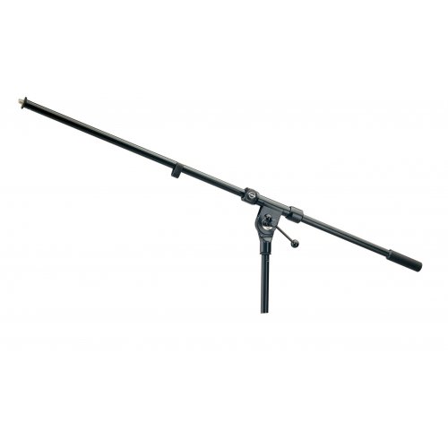 K&M 211 Straight Boom Arm - Black