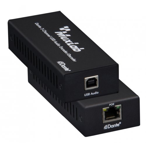 Muxlab Dante 2-Channel USB Audio Encoder/Decoder