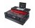 ProX Road Case w/ Wheels, Tray, and LED for Pioneer DDJ-FLX10 - Black Trim