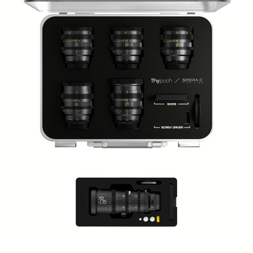 DZOFilm Catta Zoom / Thypoch Simera-C Bundle - 6 Lens, E-Mount