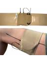 Remote Audio URSA Thigh Strap with Vertical Pouch - Beige