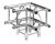 Global Truss F34 3 Way 90 Degree Corner - 1.64ft / 0.5M