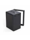 AVShop Double Hinged Wall Mount Rack with 10/32 Threaded Rails - 18U