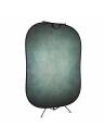 Manfrotto Vintage Collapsible Background 1.5 x 2.1m (5 x 7\') - Ink/Sage