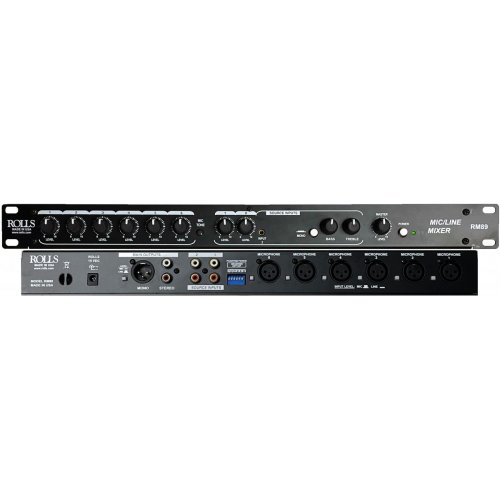 Rolls RM89 8-Channel 1U Mixer