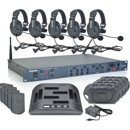 HME DX410 System with CC15 Headsets (4-User)