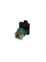 AVShop Panel Mountable Cat5e Ethercon Connector - Black