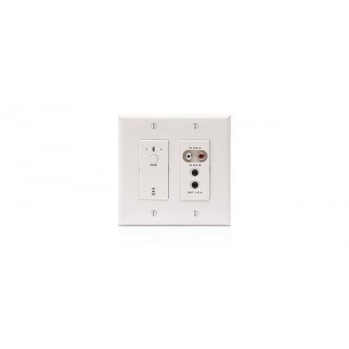 Q-SYS unD6IO-BT Multi-IO Dante Network Audio Wall Plate w/ BT