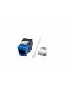 AVShop Premium Keystone Cat6A 180 Degree Blue (110 or Toolless)