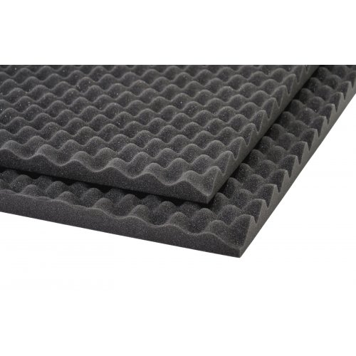 Soundcontrol Acoustics SuperFirm Eggshell Foam Sheets 1.5x24x48 Inch - 10 Pack