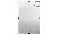 Westcott Scrim Jim Cine 2-in-1 Silver/White Bounce Fabric (4' x 6')