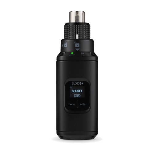 Shure SLXD3+ Wireless Plug-On Transmitter With XLR Connector