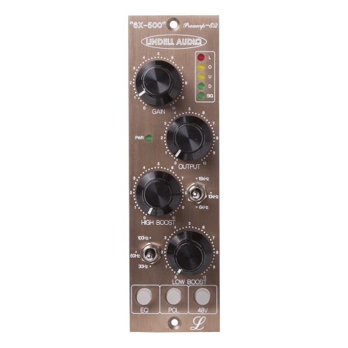 Lindell Audio 6x500 500-Series Mic Preamp / Equalizer