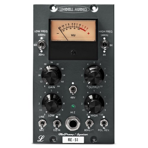 Lindell Audio RE-51 Preamp & EQ Module