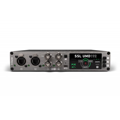 Solid State Logic UMD192 Portable 192Ch USB/Dante/MADI Audio Interface