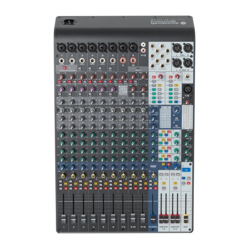 Soundcraft Signature Plus 12ch Analog Mixer w/Lexicon and 4x4 USB-C