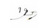 THOR SHADOW SH20 Dual Ear Headworn Mic w/MicroDot Cable - Black, LEMO Adaptor