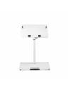 Gravity Universal Laptop Stand w/ Adjustable Pins & Steel Base - White