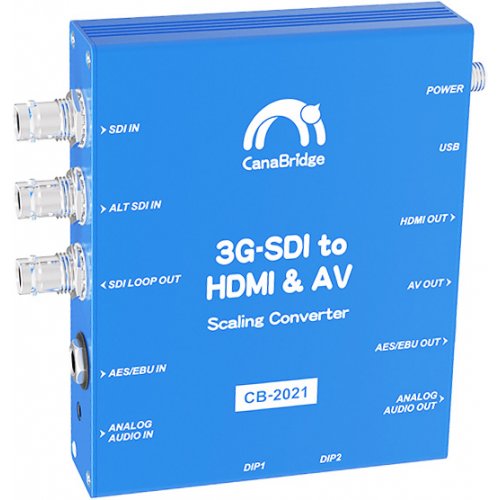Canare 3G-SDI to HDMI & AV Scaling Converter
