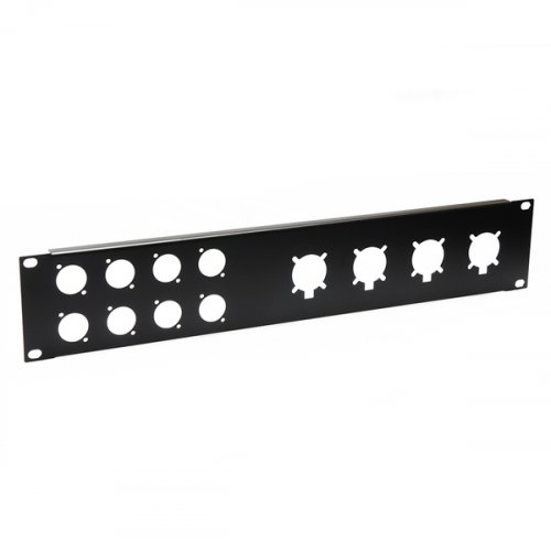 AVShop Punched Rack Panel for 4x EP/G-Series + 8x D-Series