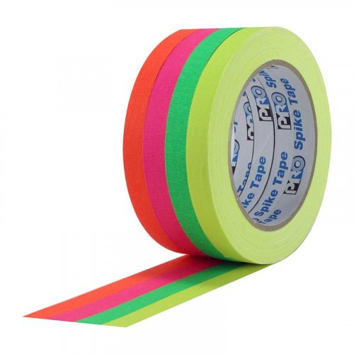 Pro Spike Stack 1in Fluorescent Tape - 5-Pack