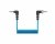 Sennheiser XSW-D Locking 3.5 mm TRS - TRRS Coiled Cable (with damping)