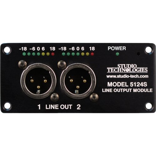 Studio Technologies 5124E EBU-Compliant Line Output Module