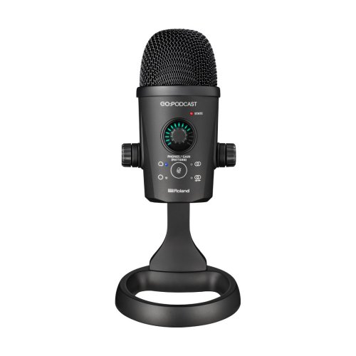 Roland GO:PODCAST USB Microphone & Video Podcasting Studio App for Smartphones