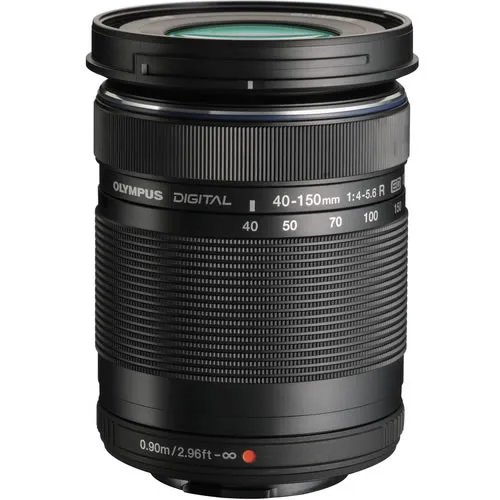 OM System M.ZUIKO ED 40-150MM F4.0-5.6 R Lens (Black)