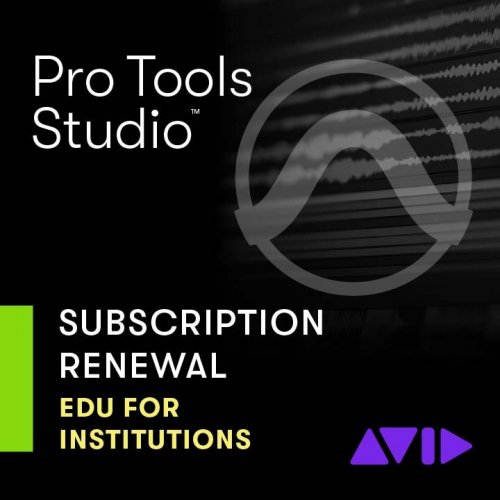 Avid Pro Tools Studio Subscription RENEWAL (Annual License) Student- Download